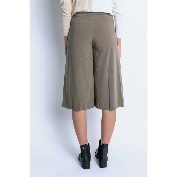 Women's Wide Leg Pants with Side Slit - Comfortable and Stylish - Picture 5 of 10